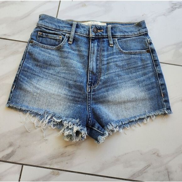Abercrombie and Fitch high waist short shorts - Picture 1 of 5